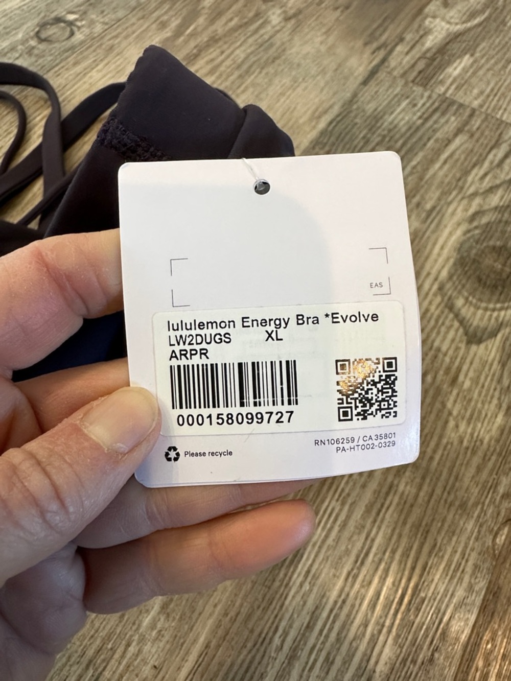 NEW with tags! Lululemon Energy Bra *Evolve
Atmospheric Purple XL - Picture 2 of 4